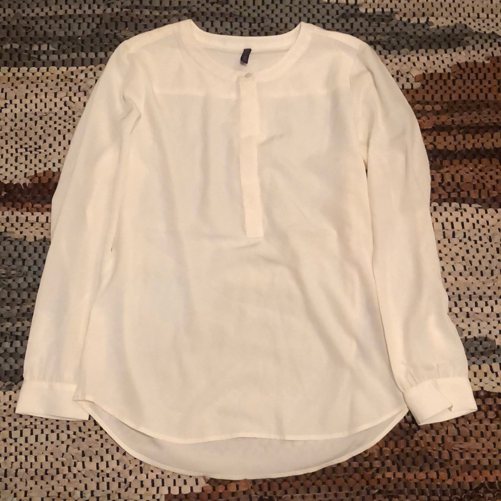 Not Your Daughter’s Jeans Off White Blouse sz PS.